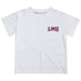 Loyola Marymount Lions Hand Sketched Vive La Fete Impressions Artwork Boys White Short Sleeve Tee Shirt