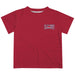 Loyola Marymount Lions Hand Sketched Vive La Fete Impressions Artwork Boys Red Short Sleeve Tee Shirt
