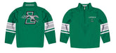Loyola Maryland Greyhounds Vive La Fete Game Day Green Quarter Zip Pullover Stripes on Sleeves - Vive La Fête - Online Apparel Store