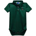 Loyola Maryland Greyhounds Embroidered Hunter Green Solid Knit Polo Onesie