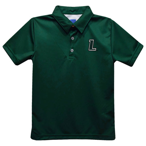 Loyola Maryland Greyhounds Embroidered Hunter Green Short Sleeve Polo Box Shirt
