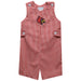 University of Louisville Cardinals Embroidered Red Cardinal Gingham Boys Jon Jon
