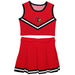 University of Louisville Cardinals Vive La Fete Game Day Red Sleeveless Chearleader Set