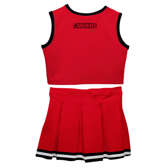 University of Louisville Cardinals Vive La Fete Game Day Red Sleeveless Chearleader Set - Vive La Fête - Online Apparel Store