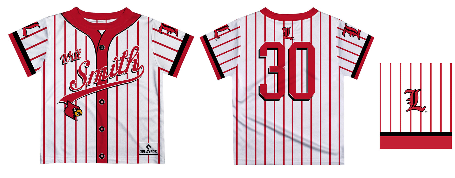 MLB Players Association Will Smith University of Louisville Cardinals MLBPA Officially Licensed by Vive La Fete T-Shirt - Vive La Fête - Online Apparel Store