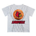 University of Louisville Cardinals Original Dripping Ball White T-Shirt by Vive La Fete
