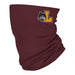 Loyola University Ramblers Neck Gaiter Solid Maroon - Vive La Fête - Online Apparel Store