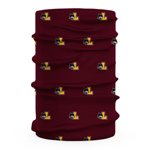 Loyola Ramblers LUC Vive La Fete All Over Logo Game Day Collegiate Face Cover Soft 4-Way Stretch Two Ply Neck Gaiter - Vive La Fête - Online Apparel Store