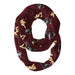 Loyola Ramblers LUC Vive La Fete Repeat Logo Game Day Collegiate Women Light Weight Ultra Soft Infinity Scarf