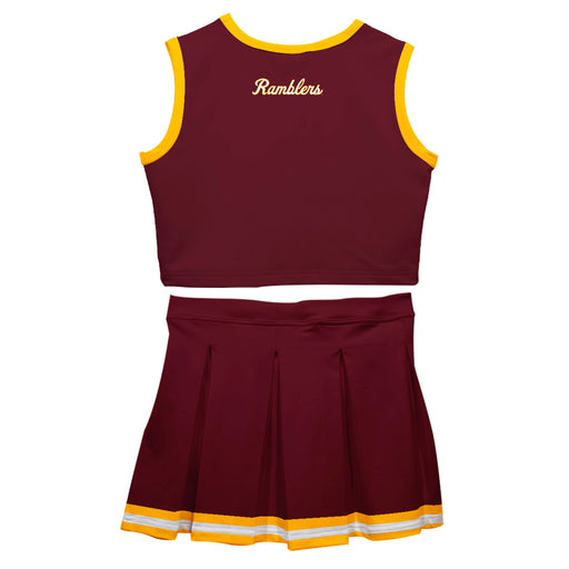 Loyola Ramblers LUC Vive La Fete Game Day Maroon Sleeveless Cheerleader Set - Vive La Fête - Online Apparel Store