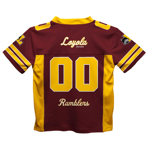 Loyola University Chicago Ramblers Vive La Fete Game Day Maroon Boys Fashion Football T-Shirt - Vive La Fête - Online Apparel Store