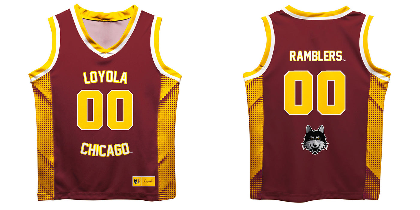 Loyola University Chicago Ramblers Vive La Fete Game Day Maroon Boys Fashion Basketball Top - Vive La Fête - Online Apparel Store