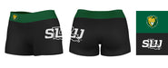 Southeastern Lions Vive La Fete Logo on Thigh and Waistband Black & Green Women Yoga Booty Workout Shorts 3.75 Inseam" - Vive La Fête - Online Apparel Store