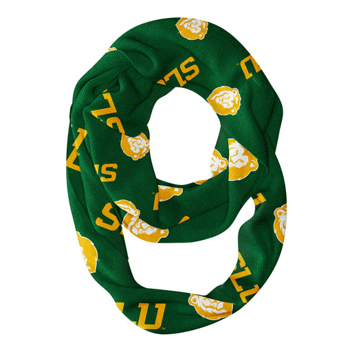 Southeastern Lions Vive La Fete Repeat Logo Game Day Collegiate Women Light Weight Ultra Soft Infinity Scarf