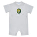 Southeastern Louisiana Lions Embroidered White Knit Short Sleeve Boys Romper