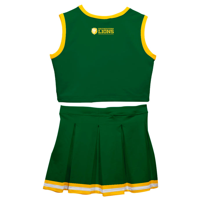 Southeastern Louisiana Lions Vive La Fete Game Day Green Sleeveless Cheerleader Set - Vive La Fête - Online Apparel Store