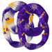 LSU Shreveport LSUS Pilots Vive La Fete All Over Logo Collegiate Women Set of 2 Light Weight Ultra Soft Infinity Scarfs