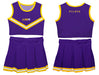 LSU Shreveport LSUS Pilots Vive La Fete Game Day Purple Sleeveless Cheerleader Set - Vive La Fête - Online Apparel Store