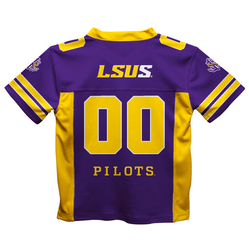 LSU Shreveport LSUS Pilots Vive La Fete Game Day Purple Boys Fashion Football T-Shirt - Vive La Fête - Online Apparel Store