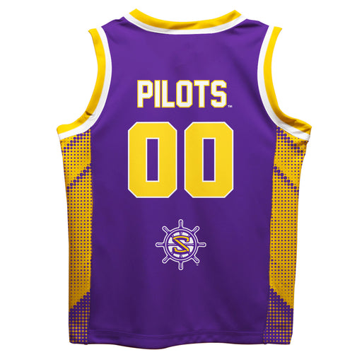 LSU Shreveport LSUS Pilots Vive La Fete Game Day Purple Basketball Jersey - Vive La Fête - Online Apparel Store