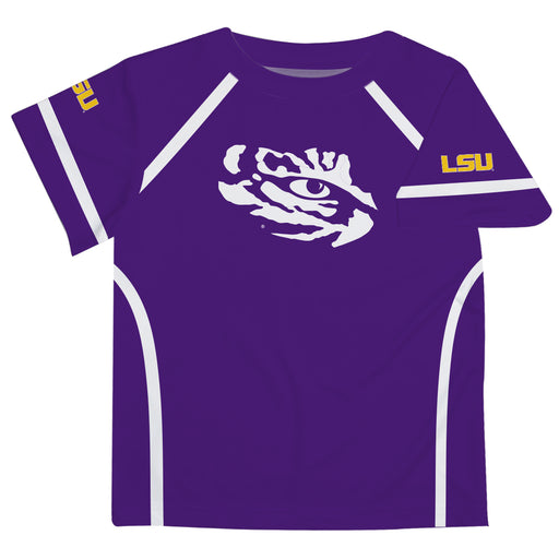 LSU Purple Boys Tee Shirt Short Sleeve - Vive La Fête - Online Apparel Store