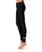 LSU Tigers Vive La Fete Game Day Collegiate Logo at Ankle Women Black Yoga Leggings 2.5 Waist Tights