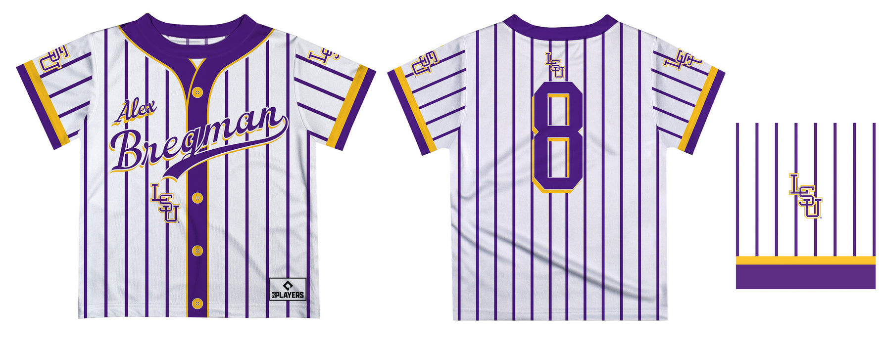 MLB Players Association LSU Tigers MLBPA Officially Licensed by Vive La Fete T-Shirt - Vive La Fête - Online Apparel Store