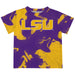 LSU Tigers Vive La Fete Marble Boys Game Day Purple Short Sleeve Tee