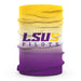 LSU Shreveport LSUS Pilots Vive La Fete Degrade Logo Game Day Collegiate Face Cover Soft 4-Way Stretch Neck Gaiter - Vive La Fête - Online Apparel Store