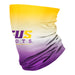 LSU Shreveport LSUS Pilots Vive La Fete Degrade Logo Game Day Collegiate Face Cover Soft 4-Way Stretch Neck Gaiter - Vive La Fête - Online Apparel Store