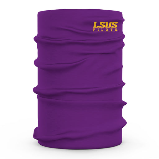 LSU Shreveport LSUS Pilots Vive La Fete Purple Game Day Collegiate Logo Face Cover Soft  Four Way Stretch Neck Gaiter - Vive La Fête - Online Apparel Store