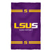 LSU Shreveport LSUS Pilots Vive La Fete Game Day Absorvent Premium Purple Beach Bath Towel 51 x 32" Logo and Stripes" - Vive La Fête - Online Apparel Store