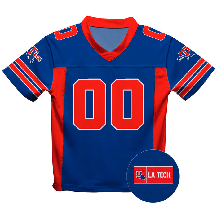 Louisiana Tech Bulldogs Vive La Fete Game Day Blue Boys Fashion Football T-Shirt - Vive La Fête - Online Apparel Store