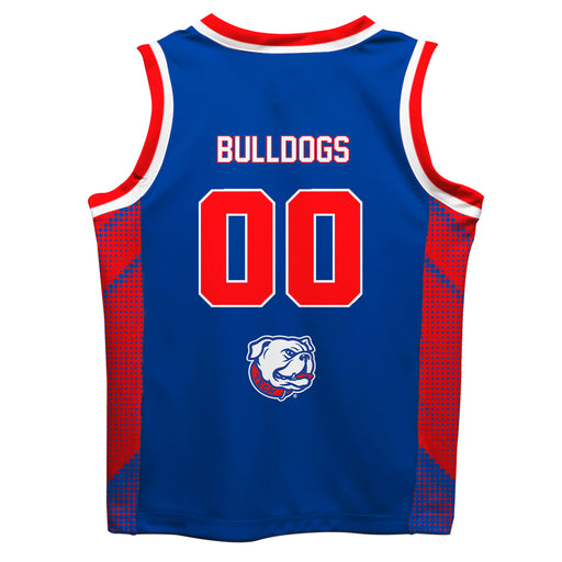 Louisiana Tech Bulldogs Vive La Fete Game Day Blue Boys Fashion Basketball Top - Vive La Fête - Online Apparel Store