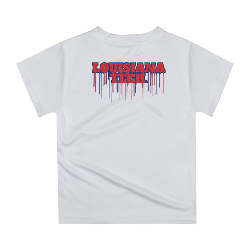 Louisiana Tech Bulldogs Original Dripping Baseball Hat Red T-Shirt by Vive La Fete - Vive La Fête - Online Apparel Store