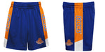 Lincoln Lions LU Vive La Fete Game Day Blue Stripes Boys Solid Orange Athletic Mesh Short - Vive La Fête - Online Apparel Store