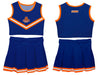 Lincoln Lions LU Vive La Fete Game Day Blue Sleeveless Cheerleader Set - Vive La Fête - Online Apparel Store