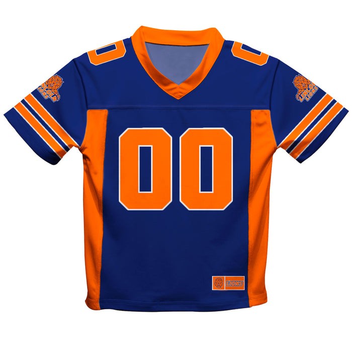 Lincoln University Lions LU Vive La Fete Game Day Blue Boys Fashion Football T-Shirt