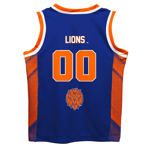 Lincoln University Lions LU Vive La Fete Game Day Blue Boys Fashion Basketball Top - Vive La Fête - Online Apparel Store