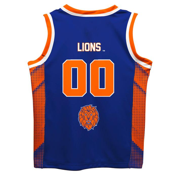 Lincoln University Lions LU Vive La Fete Game Day Blue Boys Fashion Basketball Top - Vive La Fête - Online Apparel Store