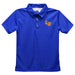 Lincoln University Lions LU Embroidered Royal Short Sleeve Polo Box
