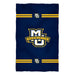 Marquette Golden Eagles Vive La Fete Game Day Absorvent Premium Navy Beach Bath Towel 51 x 32" Logo and Stripes" - Vive La Fête - Online Apparel Store