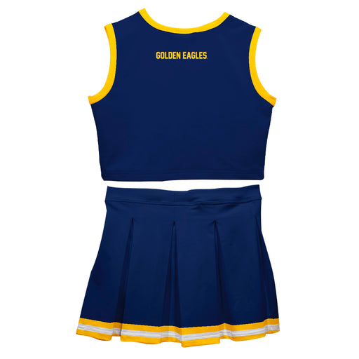 Marquette Golden Eagles Vive La Fete Game Day Navy Sleeveless Cheerleader Set - Vive La Fête - Online Apparel Store