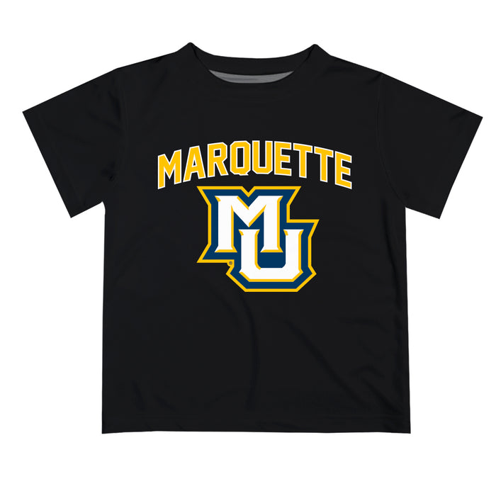 Marquette Golden Eagles Vive La Fete Boys Game Day V2 Black Short Sleeve Tee Shirt