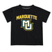 Marquette Golden Eagles Vive La Fete Boys Game Day V2 Black Short Sleeve Tee Shirt