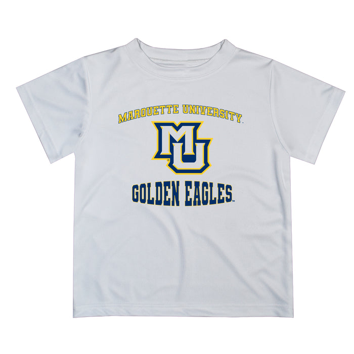 Marquette Golden Eagles Vive La Fete Boys Game Day V3 White Short Sleeve Tee Shirt