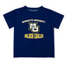 Marquette Golden Eagles Vive La Fete Boys Game Day V3 Navy Short Sleeve Tee Shirt