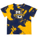Marquette Golden Eagles Vive La Fete Marble Boys Game Day Navy Short Sleeve Tee