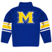 McNeese State University Cowboys Vive La Fete Game Day Blue Quarter Zip Pullover Stripes on Sleeves - Vive La Fête - Online Apparel Store
