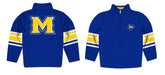 McNeese State University Cowboys Vive La Fete Game Day Blue Quarter Zip Pullover Stripes on Sleeves - Vive La Fête - Online Apparel Store